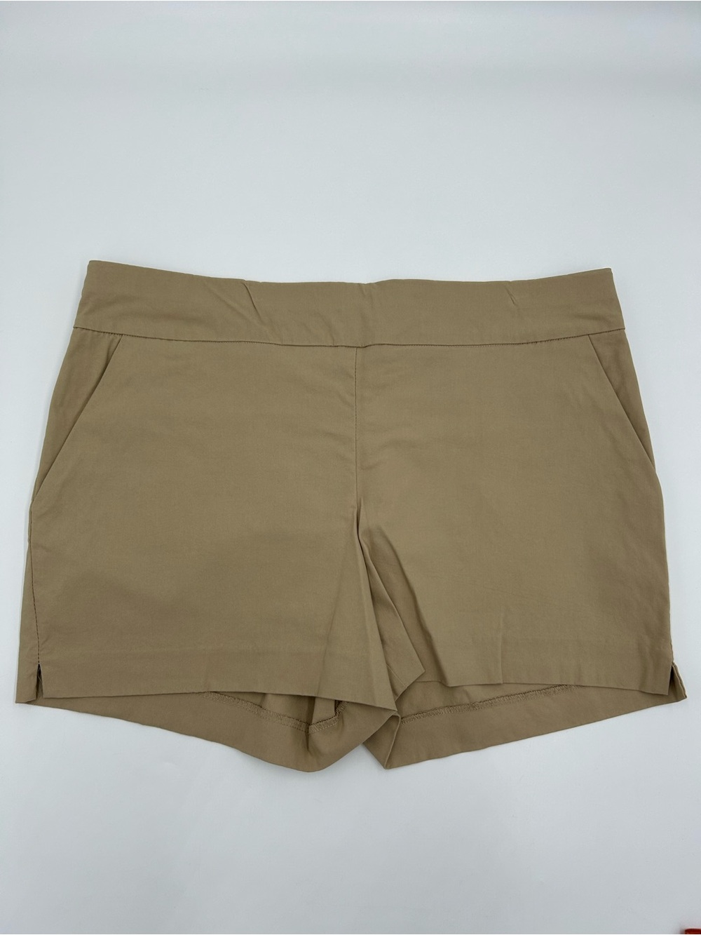 7th Avenue Tan Pull-On Casual Shorts XL